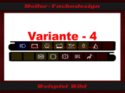 Tachosymbole Tacho Symbole Leisten für Mercedes C140 W140 S Klasse