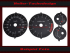 Speedometer Disc for Suzuki Hayabusa GSX1300R 1999 to 2002 220 Mph to 340 Kmh