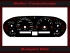 Tachoscheibe für Porsche 928 S4 GT GTS 1993 Schalter 180 Mph zu 300 Kmh