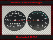 Set Speedometer Discs MZ TS 150/250 ETS 150/250 Ø 73 mm