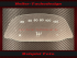 Speedometer disc speedometer glass for Citroen Ente 2 CV Jaeger 120 kmh