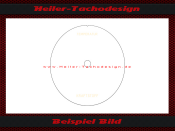 Temperature Fuel Gauge Glass Disc DDR IFA Wartburg 313 Sport