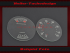 Speedometer Glass Speedometer Disc for DDR IFA Wartburg 313 Sport 160 Kmh