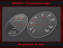 Speedometer Glass Speedometer Disc for DDR IFA Wartburg 313 Sport 160 Kmh
