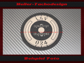 Tachoscheibe für Opel Olympia 1952
