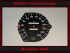 Tachoscheibe für Mercedes W116 S Klasse 260 Kmh