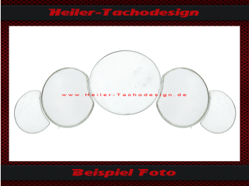 Komplett Set Tacho Gläser für Porsche 997