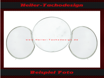 Komplett Set Tacho Gläser für Porsche Boxster 987 / Cayman 987