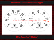 Speedometer Disc for Speedometer Glass Tachometerglas...