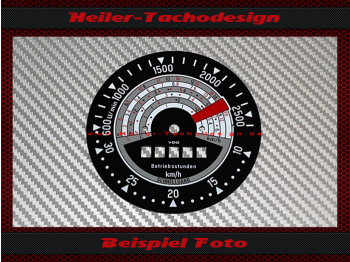 Speedometer disc for tractor meter Schlüter - 2