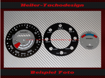 Traktormeter Speedometer Discs for Schlüter Super 450 550