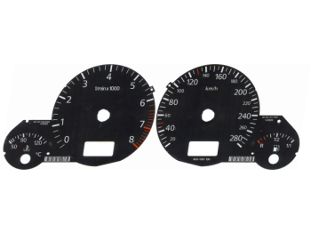 Original Speedometer Disc for Audi A8 D2 T-280 DZ-8