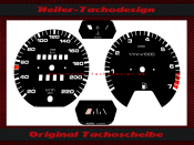 Speedometer Disc for VW Scirocco 2 53B MK2