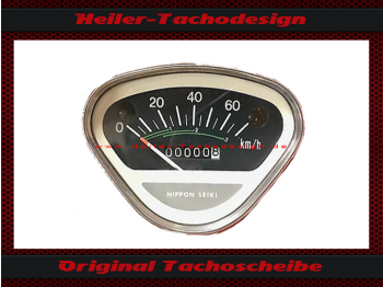 Speedometerglass Honda Chaly 1971 CF50 CF70