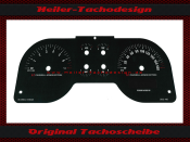 Speedometer Disc for Ford Mustang for Parnelli Jones Edition 2007 180 Mph to 300 Kmh