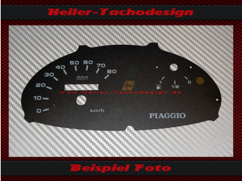 Speedometer Disc for Piaggio Sfera Rst 50 80 Kmh