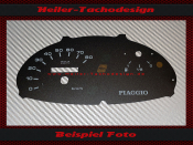 Speedometer Disc for Piaggio Sfera Rst 50 Tacho