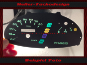 Speedometer Disc for Piaggio Sfera Rst 50 Tacho