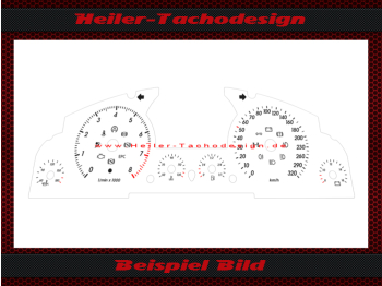 Tachoscheibe für VW Touareg 7L Benzin