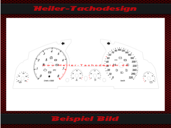 Tachoscheibe für VW Touareg 7L Benzin