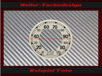 Speedometer Disc Speedometer Glass for Ducati Benelli Motobi A.rolle Milano Imperiale Catria 120 Kmh