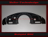 Tachoscheibe für Mercedes C215 S Klasse W215 W220 Brabus 320 Kmh 6500 UPM