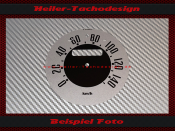 Speedometer Stiker for Ford F1 1951 90 Mph to 160 Kmh