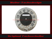 Speedometer Stiker for Ford F1 1951 90 Mph to 160 Kmh