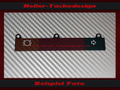 Speedometer Symbol Strip Mercedes SL W107 R107 W116...