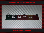 Speedometer Symbol Strip Mercedes SL W107 R107 W116...
