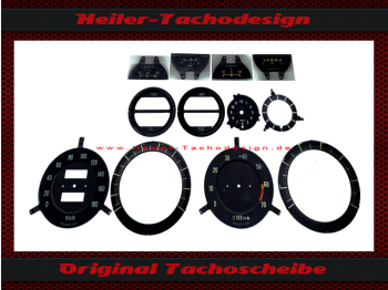 Tachoscheiben Zifferblätter für Datsun 1500 1600 2000 Roadster Datsun Fairlady 1961 to 1970