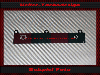 Tacho Symbole Leiste für Mercedes SL W107 R107 W116 Variante - 4