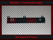 Speedometer Symbols Bar for Mercedes SL W107 R107 W116...