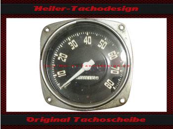 Speedometer Sticker for Dodge Pickup B3 B 1952 80 Mph to 130 Kmh