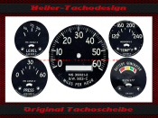 Speedometer Discs for Jeep M715 Kaiser 1968 60 Mph to 100...