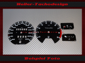 Set Speedometer Discs for VW Golf 2 Jetta 2 VDO 300 Kmh...