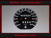 Speedometer Disc for VW Golf 2 Jetta 2 VDO 300 Kmh