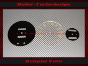 Speedometer Disc for Alfa Romeo 2600 Sprint 1963