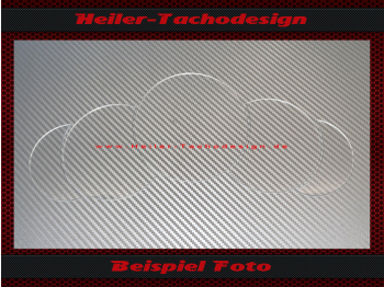 Komplett Set Tacho Gläser für Porsche 996 vor Facelift