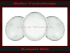 completely Set Speedometer Glasses for Porsche Boxster 986