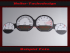 Tachoscheibe für Dodge Charger SRT8 180 Mph zu 280 Kmh