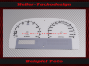 Speedometer Disc for Lotus Elise 160 Mph to 260 Kmh...