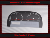 Speedometer Disc for Lotus Elise 160 Mph to 260 Kmh tachometer up to 10 RPM