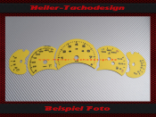 Speedometer Disc for Porsche 996 Switch before Facelift Mph to Kmh