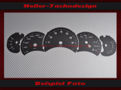 Speedometer Disc Porsche 996 Switch bevor Facelift Mph to Kmh