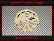 Traktormeter Speedometer Disc for Hüftmeier Hanomag...