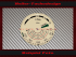 Speedometer disc for tractor meter Hüftmeier Hanomag Ø74 mm - 1