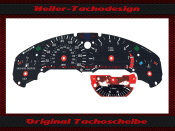 Tachoscheibe für BMW E36 M3 160 Mph zu 260 Kmh mit Verbrauchsanzeige
