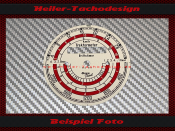 Tachoscheibe für Traktormeter Bukh Diesel - 1