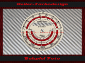 Traktormeter Speedometer Disc for Bukh Diesel - 1